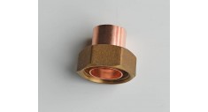 Copper end feed straight cylinder connector 633UA